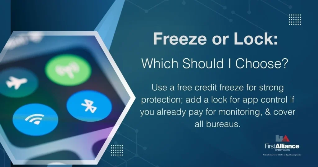 Credit Freeze vs. Credit Lock