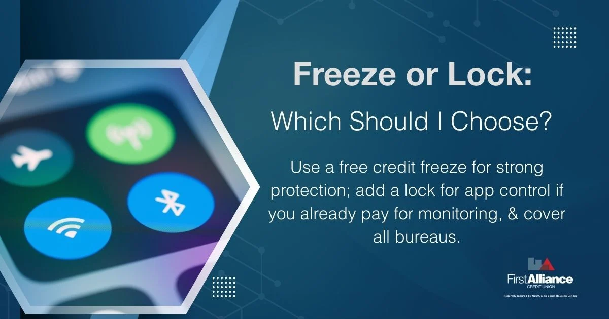 Credit Freeze vs. Credit Lock
